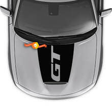 GT-motorkapsticker voor Dodge Charger 2015-2024
 2