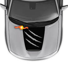 BEAST Claw Scratch Marks Hood Sticker sticker voor Dodge Charger 2015-2024
 3