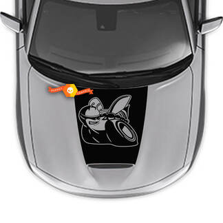 Scat Pack Hood-sticker voor Dodge Charger 2015-2024
