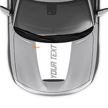 Aangepaste Tekst Blackoot Motorkap Vinyl Sticker voor Dodge Charger 2015-2024_2