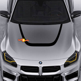 BMW M2 G87 M Performance Hood-sticker vinylsticker
