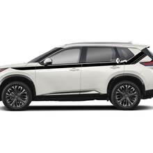 Paar Nissan Rogue Side Up deur dubbele strepen sticker sticker vinyl afbeelding
 3
