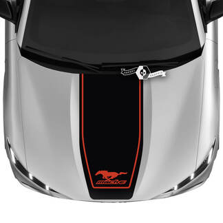 Kap Ford Mustang MACH-E MACH E Logo Trim Decal vinylstickers 2 kleuren
