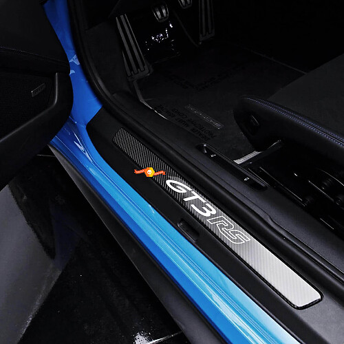 GT3 RS Deurdrempelbeschermer Vinyl Decal Kit voor Porsche 911 991
