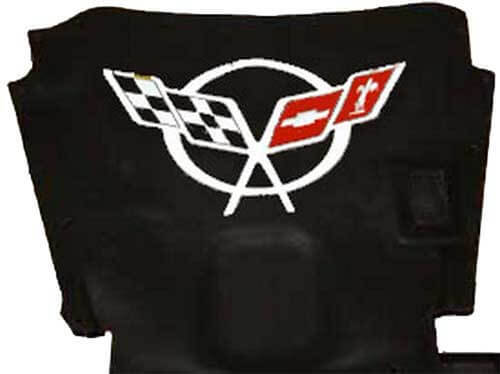 Logo motorkap vinyl decal sticker voor Chevrolet Corvette C5