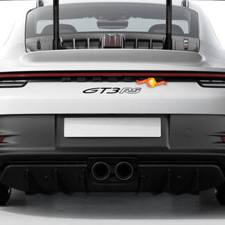 GT3 RS achterzijde Porsche 911 sticker
