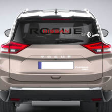 Achterruitsticker voor Nissan Rogue Vinyl Sticker Grafisch 2 Kleuren
 2