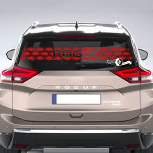 Achterruitsticker voor Nissan Rogue Logo Vinyl Sticker Graphic
 3