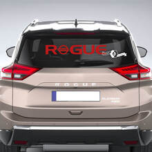 Nissan Rogue-logo achterruit vinyl sticker sticker afbeelding
 3