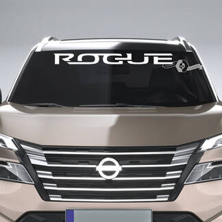 Nissan Rogue voorruit venster vinyl sticker sticker afbeelding
 1