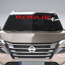 Nissan Rogue voorruit venster vinyl sticker sticker afbeelding
 2