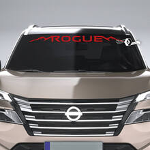 Nissan Rogue Mountains voorruit venster vinyl sticker sticker afbeelding
 3