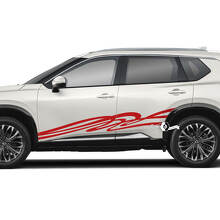 Nissan Rogue Spirit zijdeuren Vinyl Decal Sticker afbeelding
 3