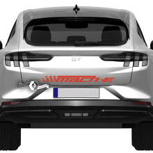 Achterste geruite streep sticker voor Ford Mustang MACH-E MACH E vinylsticker
 9