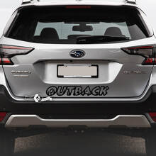 Suba Outback achter bos vinyl sticker sticker afbeelding
 2