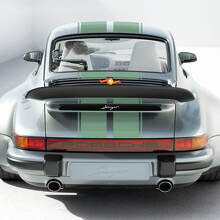Porsche 964 Singer Turbo Study Style met brede centrale strepen
 2
