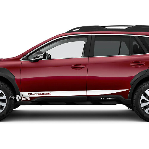 Suba Outback Side Rocker Panel Vinyl Sticker Sticker Grafische Suba-sticker
