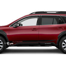 Suba Outback Side Rocker Panel Vinyl Sticker Sticker Grafische Suba-sticker
 2