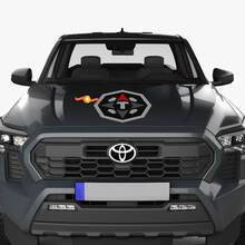 Toyota Tacoma Trailhunter 2024 Hood Logo sticker sticker
 4