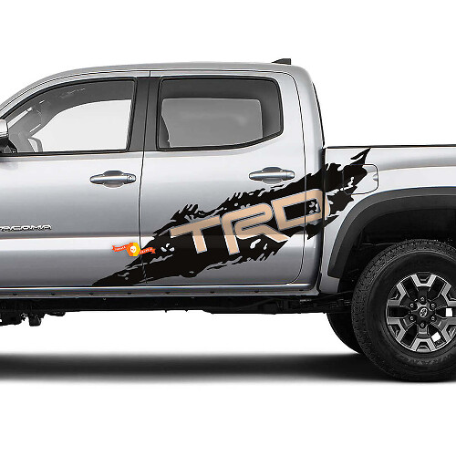 TRD Splash-Style Zij Vinyl Decal Kit voor Toyota Tacoma
