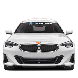 BMW M Motorsport voorruit sticker vinyl sticker
