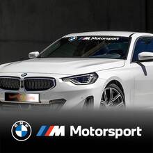 BMW M Motorsport voorruit sticker vinyl sticker
 2