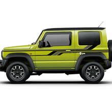 Suzuki JIMNY Wings Side Stripes Doors stickerstickerafbeeldingen
 3