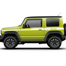 Suzuki JIMNY Side Stripes Doors stickersticker met kleurverloop
 5