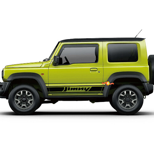 Lettering Rocker Paneel Zijstrepen Decal Sticker Graphics 2 Voor Suzuki JIMNY