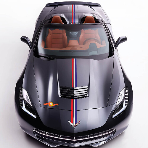 Chevrolet C7 Stingray Grand Sport Z06 Twilight Edition streepstickers
