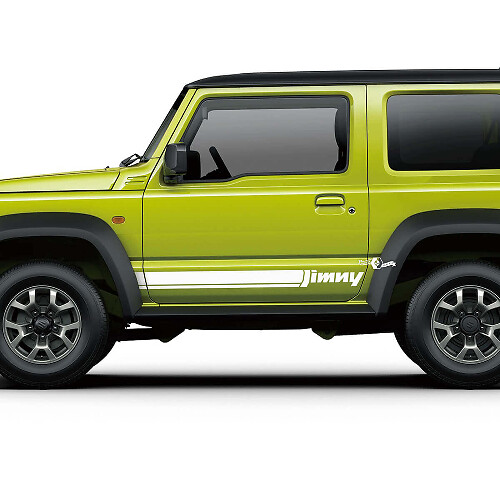 Lettering Rocker Paneel Zijstrepen Decal Sticker Grafieken Voor Suzuki JIMNY