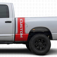 CastomLettering Achterzijstrook Vinyl Decal Kit Voor Dodge Ram Power Wagon_4