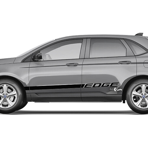 2x Ford Edge deuren vinyl strepen body sticker vinyl grafische sticker 3
