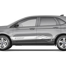 2x Ford Edge Doors Vinyl Racing Stripes carrosseriesticker vinyl grafische sticker
 3