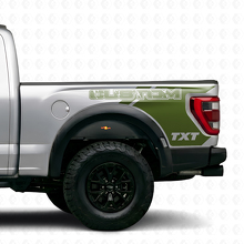 Raptor-stijl achterspatbord vinylstickers voor Musclecar F-150_3