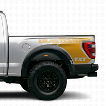 Raptor-stijl achterspatbord vinylstickers voor Musclecar F-150_5