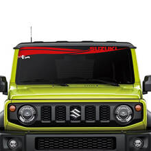 Suzuki JIMNY Windshield Wave-embleemstickerafbeeldingen
 2