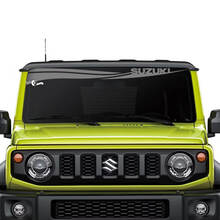 Suzuki JIMNY Windshield Wave-embleemstickerafbeeldingen
 3