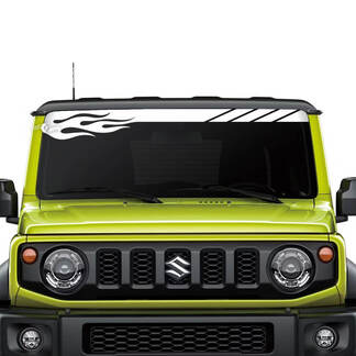 Suzuki JIMNY voorruit vlam sticker sticker graphics
