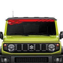 Suzuki JIMNY voorruit vlam sticker sticker graphics
 2