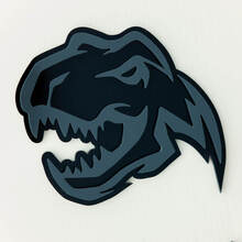 3D-badge spatbordbadges embleem TRX dinosaurus Dodge 2
 2