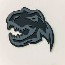 3D-badge spatbordbadges embleem TRX dinosaurus Dodge 2
 4