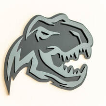 3D-badge spatbordbadges embleem TRX dinosaurus Dodge 2
 6