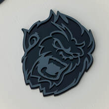 Boze Yeti Sasquatch 3D Badge Fender Badges embleem
 4