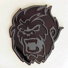 Boze Yeti Sasquatch 3D Badge Fender Badges embleem
 5