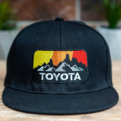 Toyota TRD Retro Vintage Snapback-hoed
