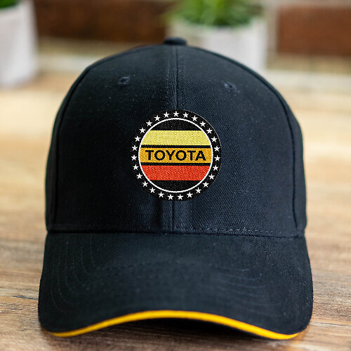 Toyota TRD Retro Vintage Stars Trucker Hat Geborduurd Toyota Logo Baseballpet

