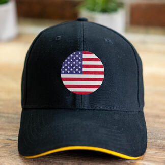 USA Amerikaanse vlag Amerikaanse truckerpet Geborduurd Toyota-logo baseballpet
