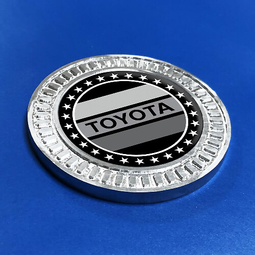 3D-badge Toyota Vintage Stars TRD metalen aluminium embleem
