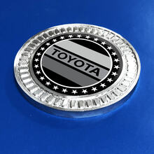 3D-badge Toyota Vintage Stars TRD metalen aluminium embleem
 2